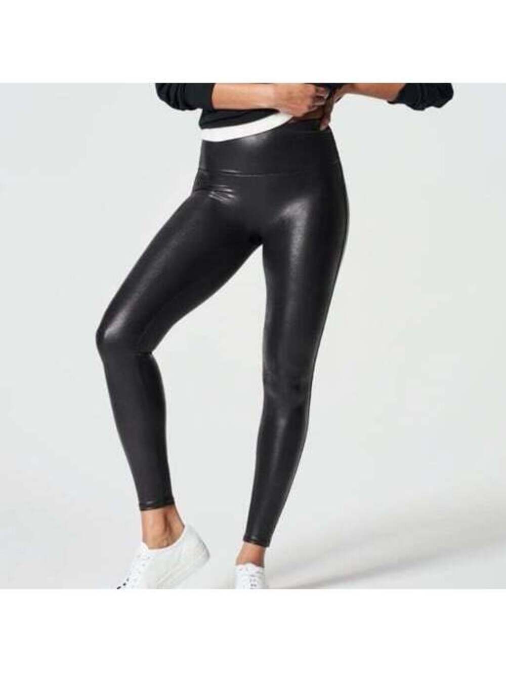 Spanx Faux Leather leggings size M